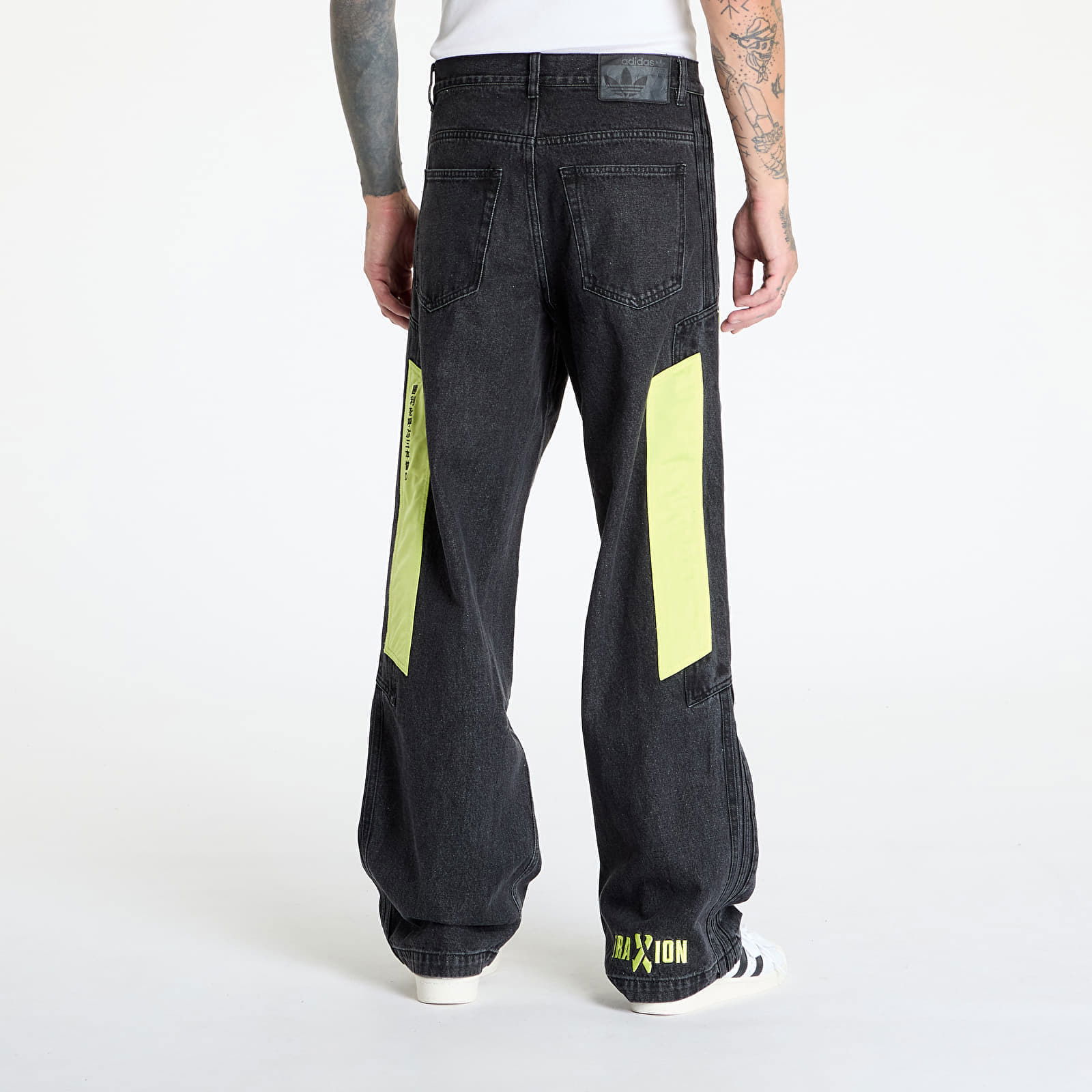 Moto Denim Pant Black