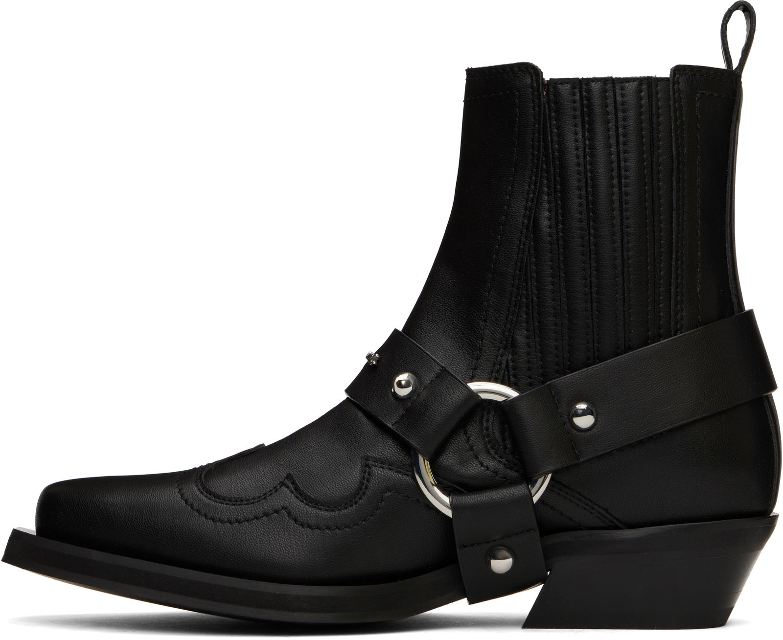 Low Cut Western Chelsea Boots