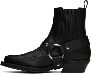 Tenisky a topánky GANNI Low Cut Western Chelsea Boots Čierna | S2744, 2