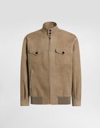 Dolce & Gabbana Suede Bomber Jacket 56