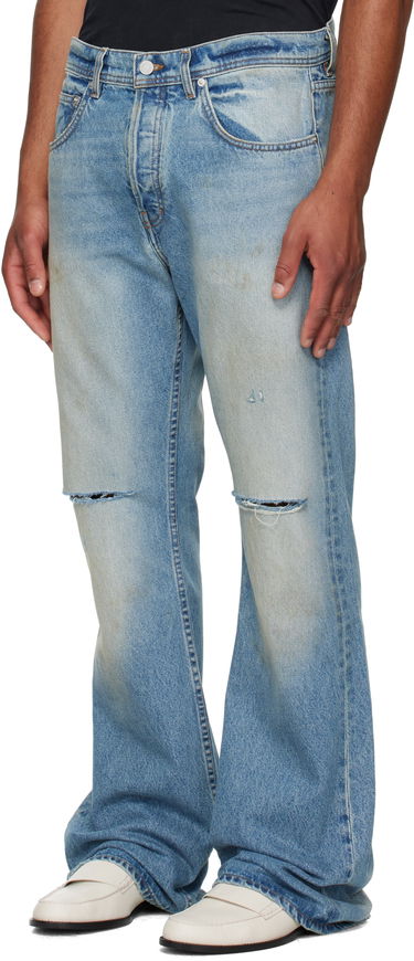 Džínsy Enfants Riches Déprimés Enfants Riches Déprimés Wider Flare Leg Jeans Modrá | 050-399, 3