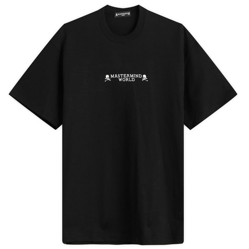 Tričko Mastermind WORLD MASTERMIND WORLD "I Do Not Care" Short Sleeve T-Shirt Čierna | MW25S15-TS048-011