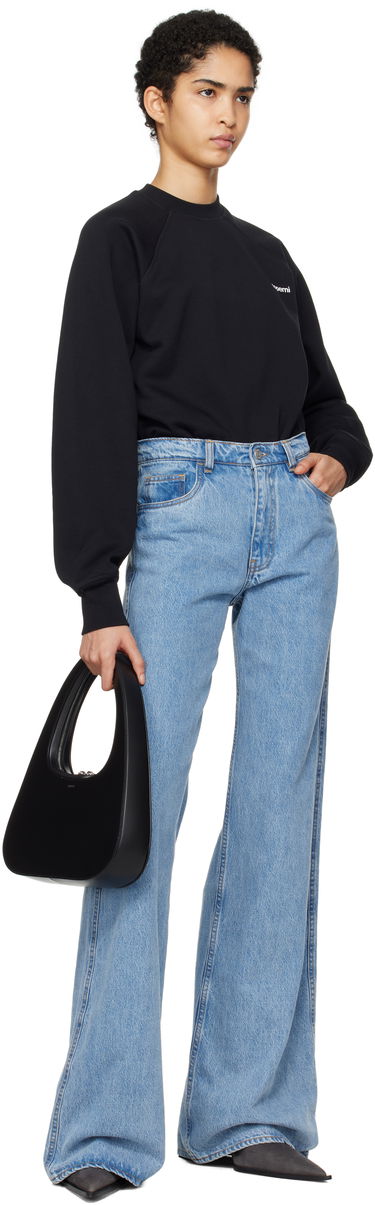Mikina Coperni Crewneck Sweatshirt Bodysuit Čierna | COPJS105F5010, 4