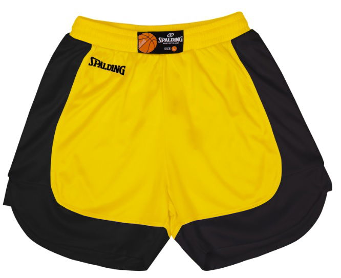 Šortky Spalding Spalding Hustle Shorts Žltá | 40221108-yellowblack, 0