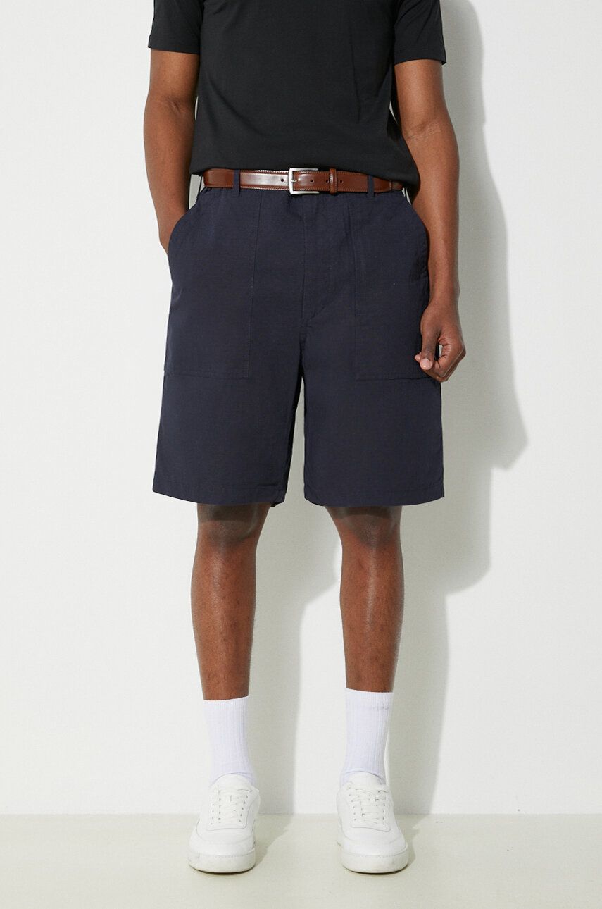Šortky Engineered Garments Fatigue Short Modrá | OR271.CT114, 0
