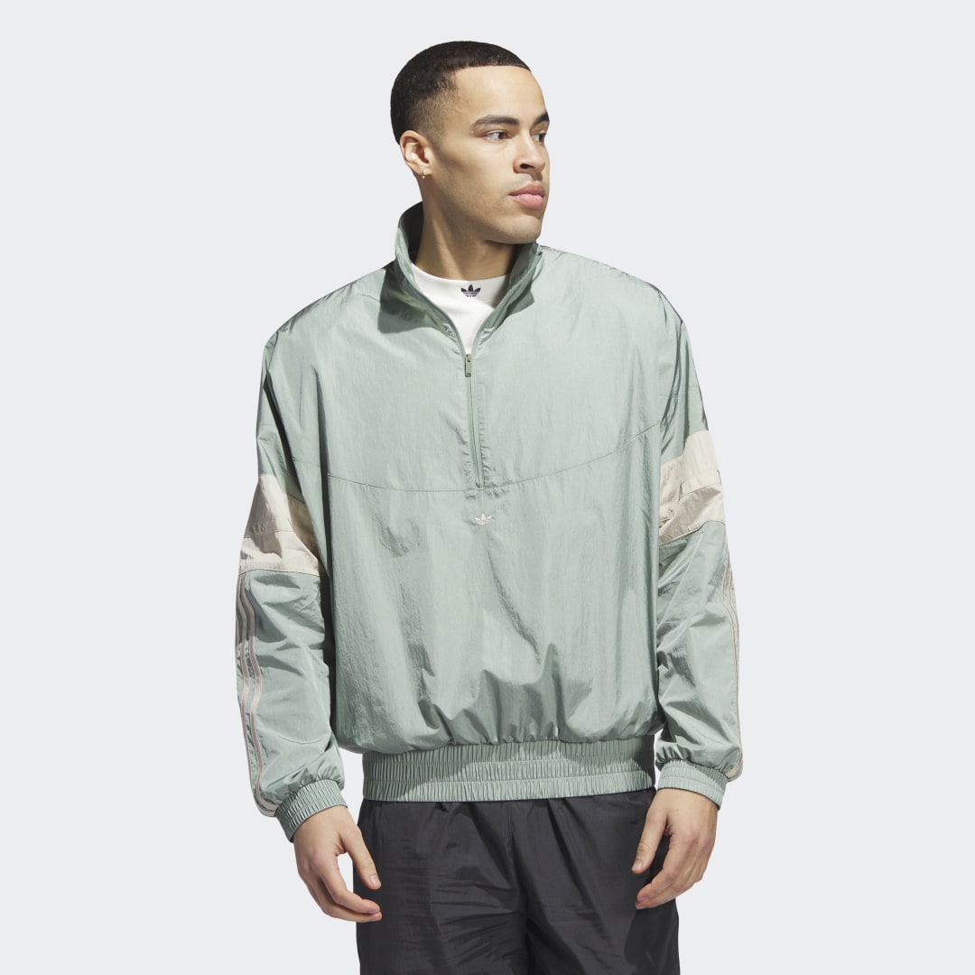 Bunda adidas Originals Warm-Up Basketball Šedá | IK5400, 1
