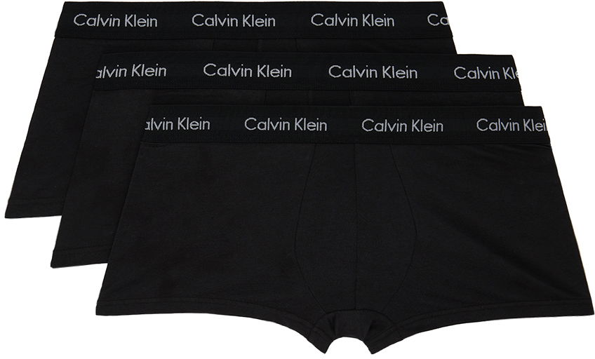 Underwear Three-Pack Low-Rise Boxers