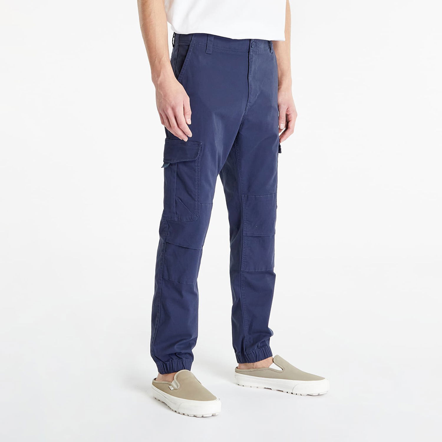 Cargo nohavice Tommy Hilfiger Ethan Washed Cargo Pants Navy | DM0DM15793 C87, 0