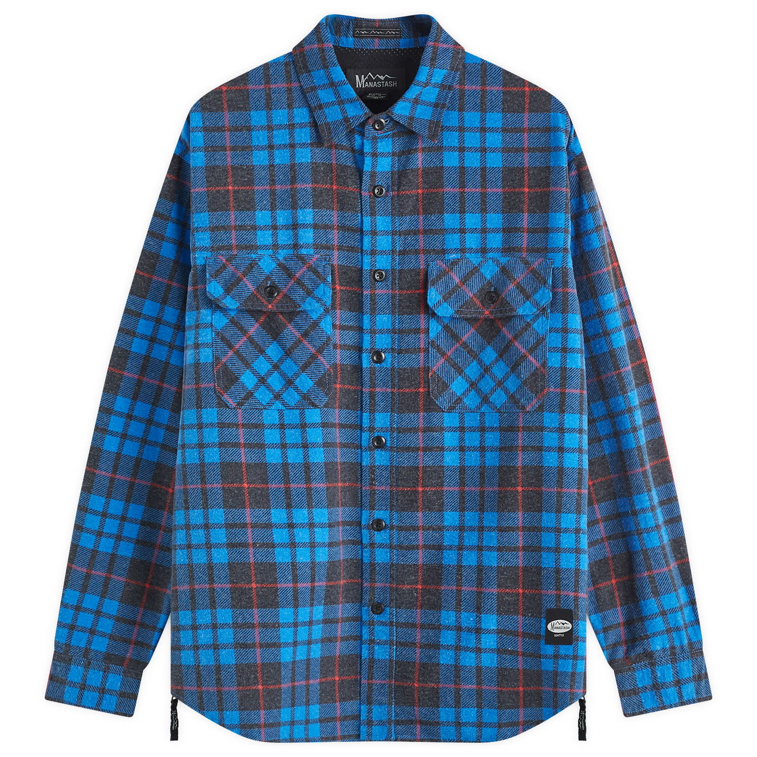 Košeľa Manastash Flannel Shirt Modrá | 7924220003-110, 0