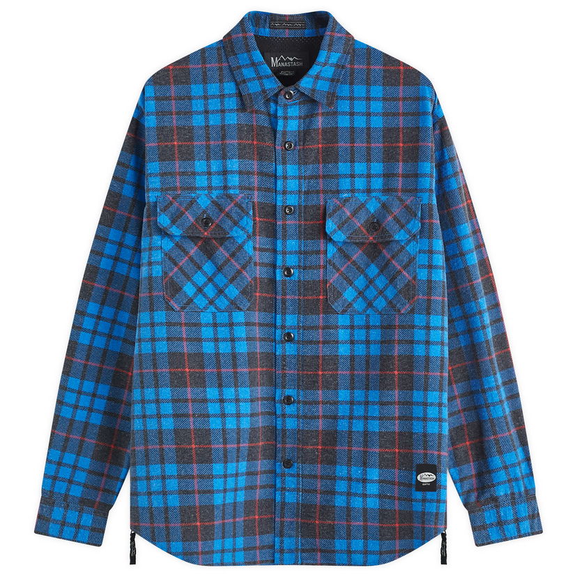 Košeľa Manastash Flannel Shirt Modrá | 7924220003-110