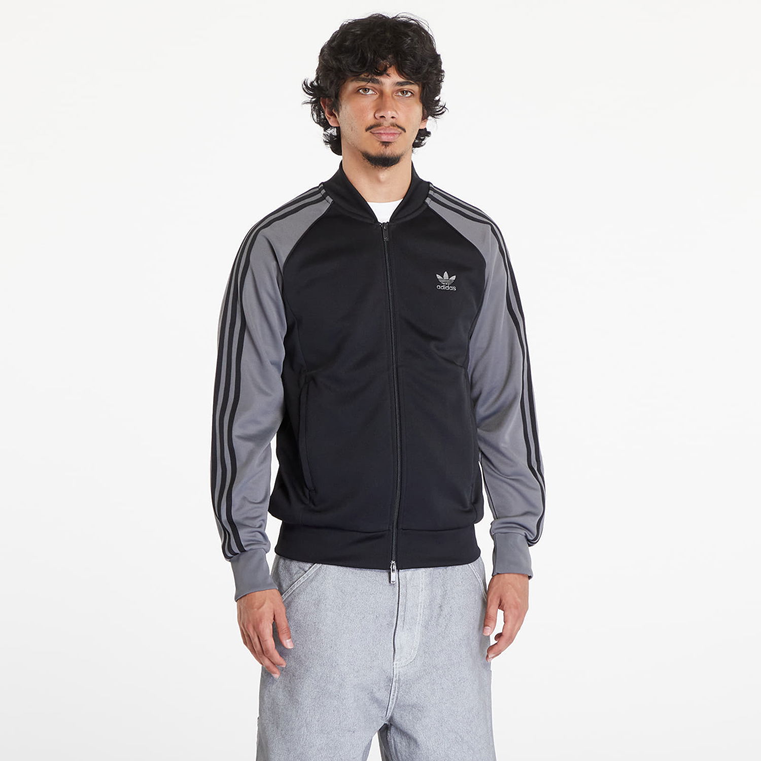 Mikina adidas Originals Sst Track Top Black/ Grey Four Čierna | IY9858, 0
