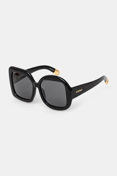 Slnečné okuliare Jacquemus Sunglasses CARRE ROND 2 Čierna | JAC10C1SUN, 0