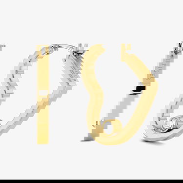 Náušnice Tommy Hilfiger Minimal Hearts Hoop Earrings with Crystal Žltá | 2780753, 0