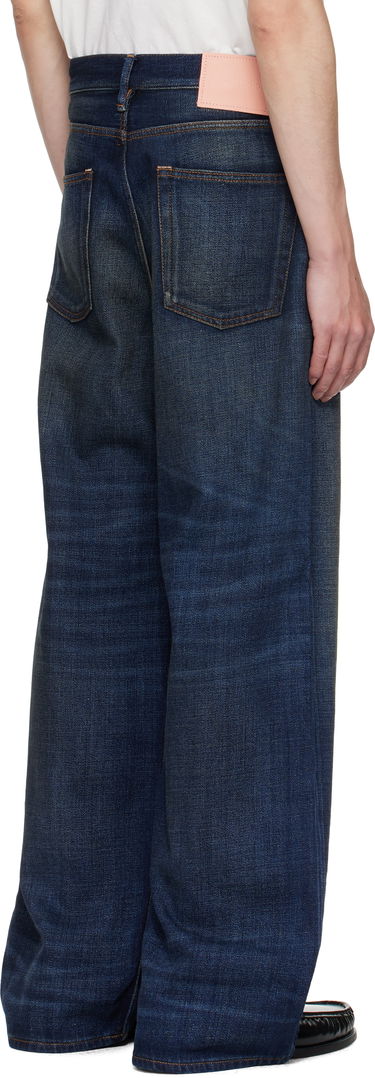 Džínsy Acne Studios Acne Studios Loose Fit 1981 Jeans Modrá | C00082-, 2