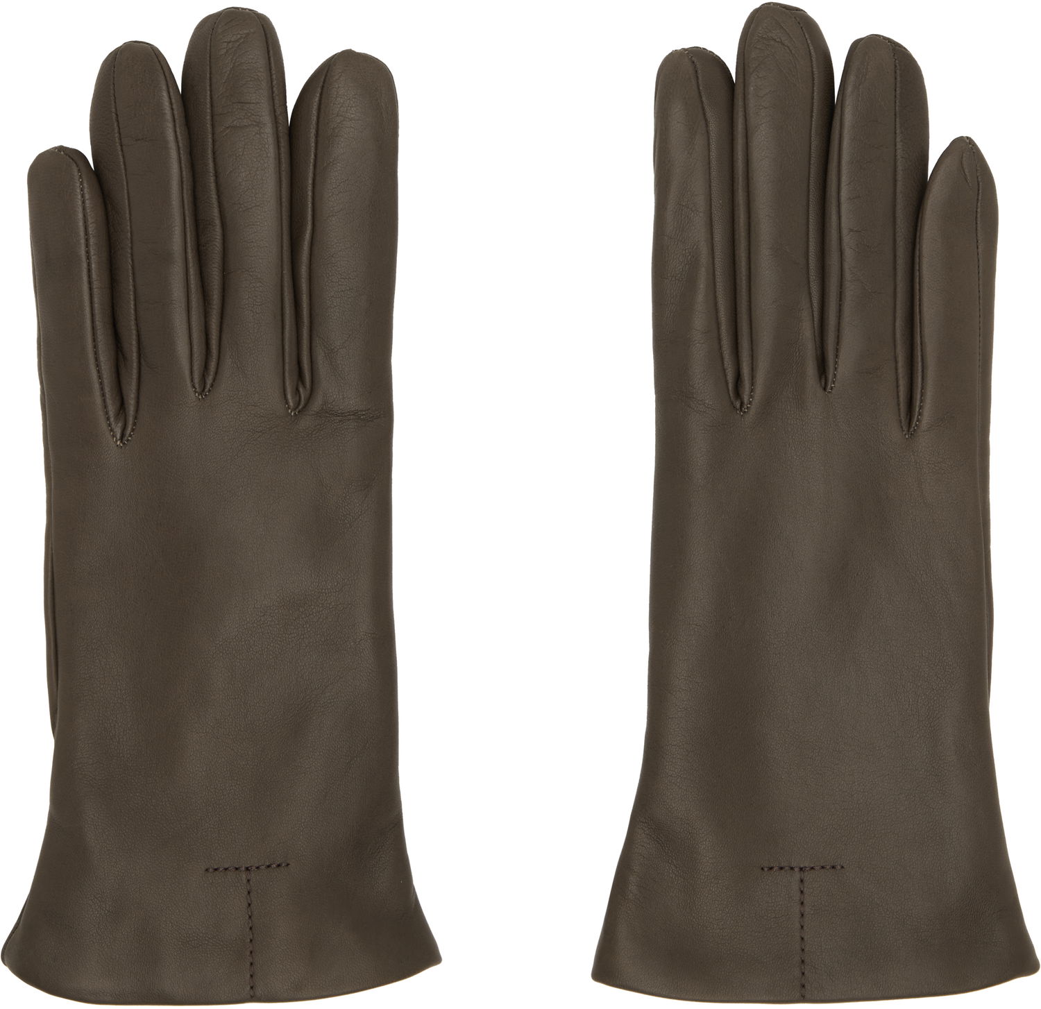 Rukavice TOTEME Leather Gloves Hnedá | 244-WSG0011-LE0096, 0