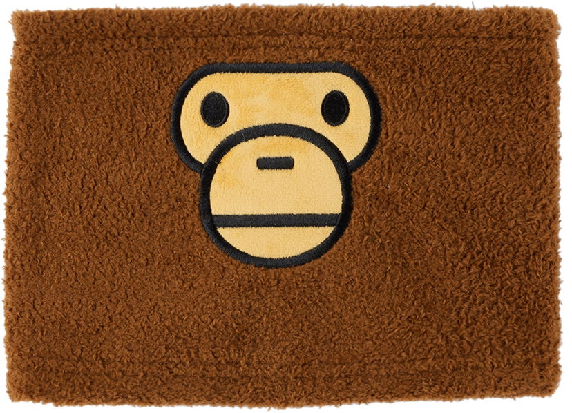 Šál BAPE Baby Milo Boa Neck Warmer Hnedá | 002GDI803001K