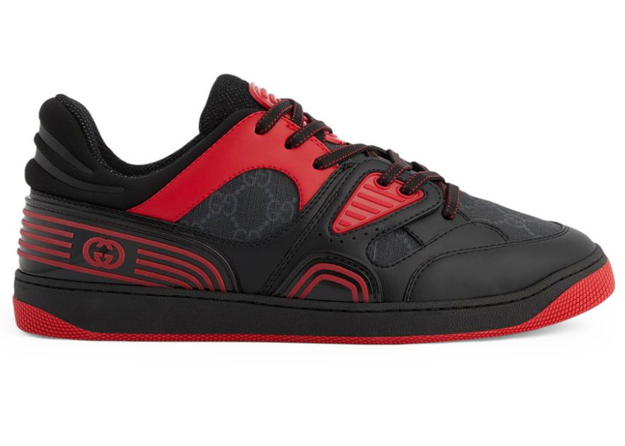 Tenisky a topánky Gucci Basket Low Black Red Červená | 724004fAA1U1158, 0
