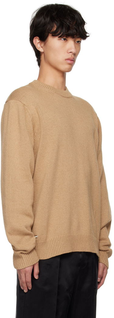 Mikina Han Kjøbenhavn Crewneck Knit Cashmere Béžová | M-131177-015, 4