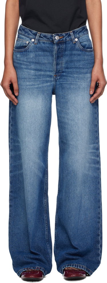 Džínsy A.P.C. A.P.C. Elisabeth Wide-Leg Jeans Modrá | COHJL-F09181, 0