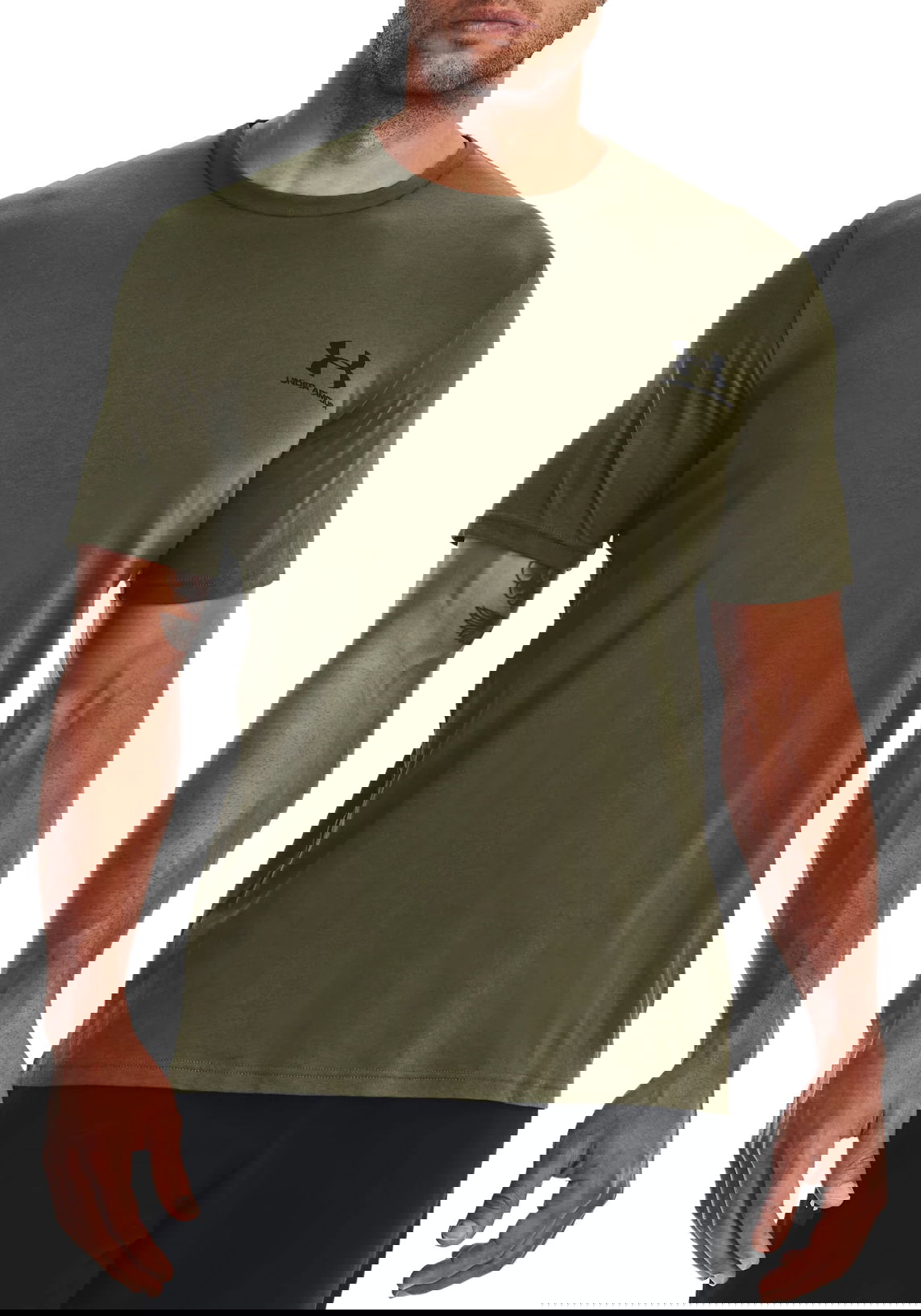 Tričko Under Armour Sportstyle Tee Zelené | 1326799-390, 0