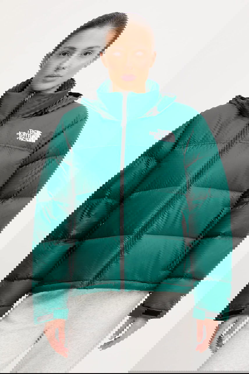Prešívaná bunda The North Face Puffer Jacket 1996 Retro Nuptse Zelené | NF0A3XEO1KI1, 0