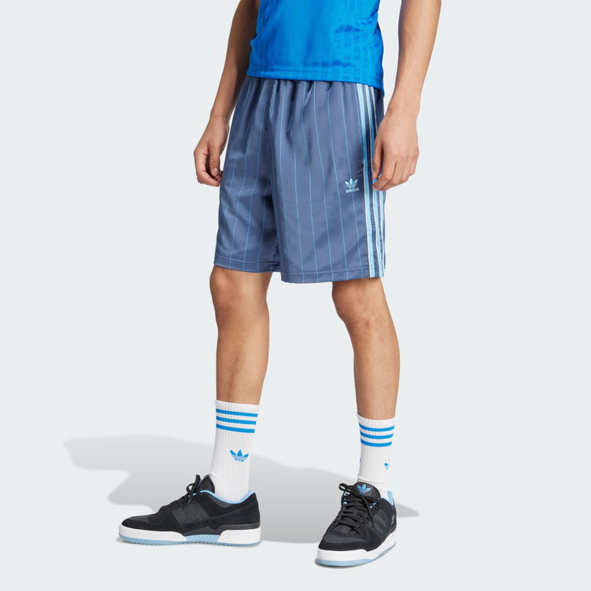 Šortky adidas Performance Pinstripe Sprinter Modrá | IU0196