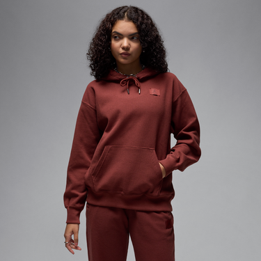 Mikina Jordan Jordan Flight Fleece Waffle Knit Hoodie Vínová | HF9444-231, 0
