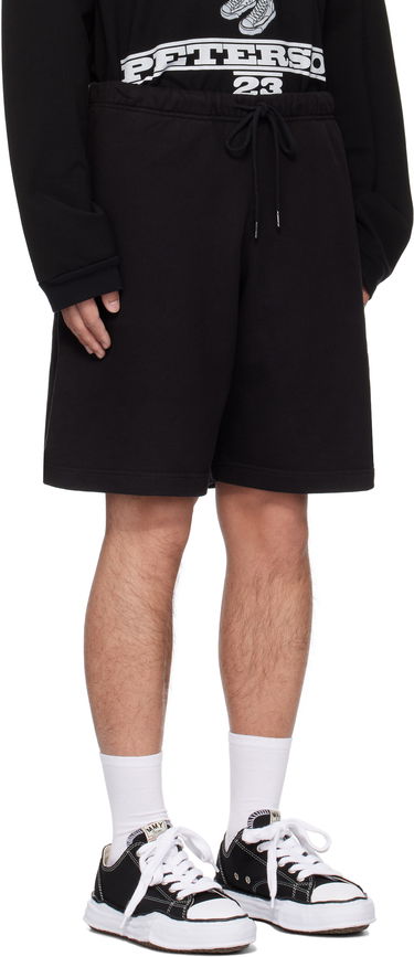 Šortky Maison MIHARA YASUHIRO Easy Shorts Čierna | I12SP504, 1