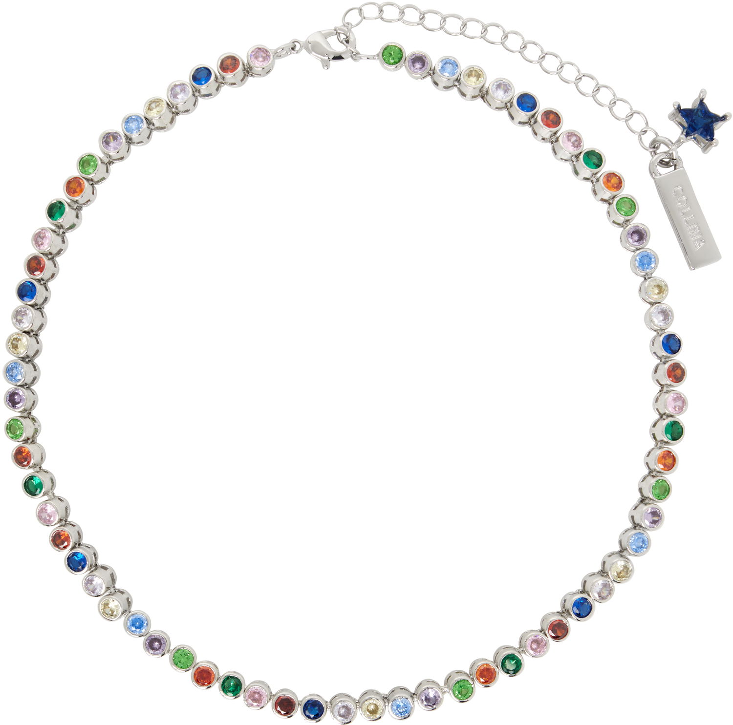 Náhrdelník Collina Strada Collina Strada Rainbow Tennis Necklace Rôznofarebný | XX1073, 0