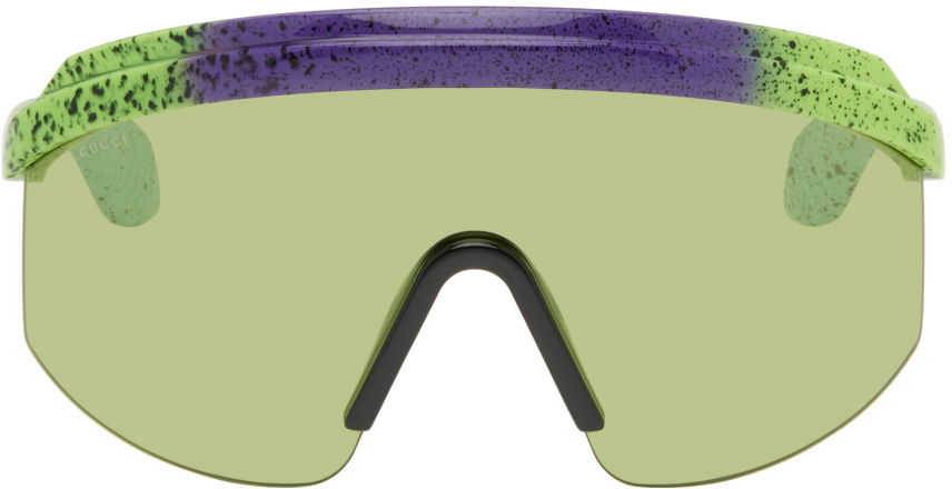 Slnečné okuliare Gucci Shield Sunglasses Fialová | GG1477S-001, 0
