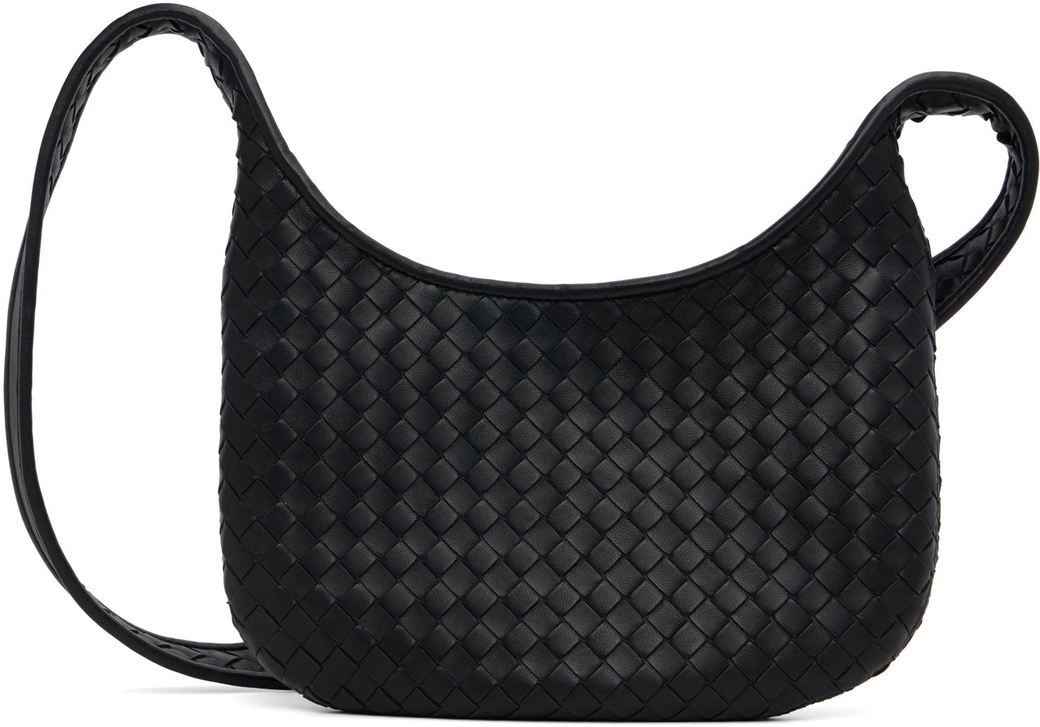 Taška cez rameno Bottega Veneta Bottega Veneta Small Veneto Shoulder Bag Čierna | 836918V5RI18803, 0