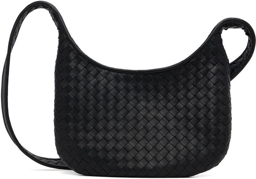 Taška cez rameno Bottega Veneta Bottega Veneta Small Veneto Shoulder Bag Čierna | 836918V5RI18803