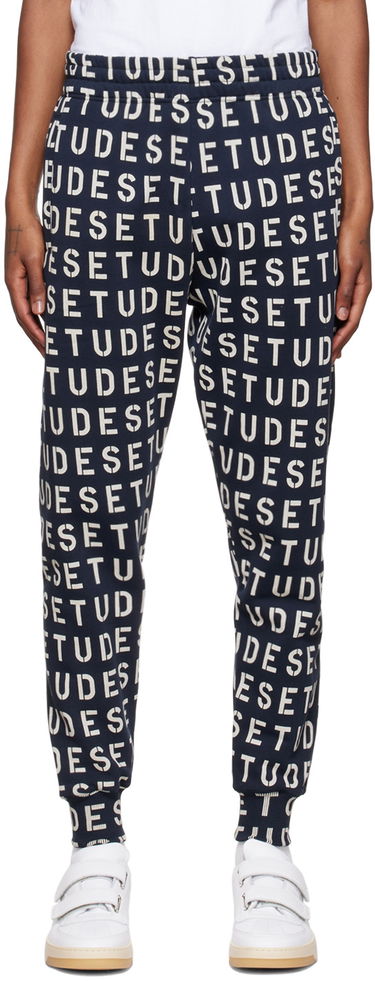 Tepláky Études Études Stencil Lounge Pants Navy | H22MM455OC19PT, 0