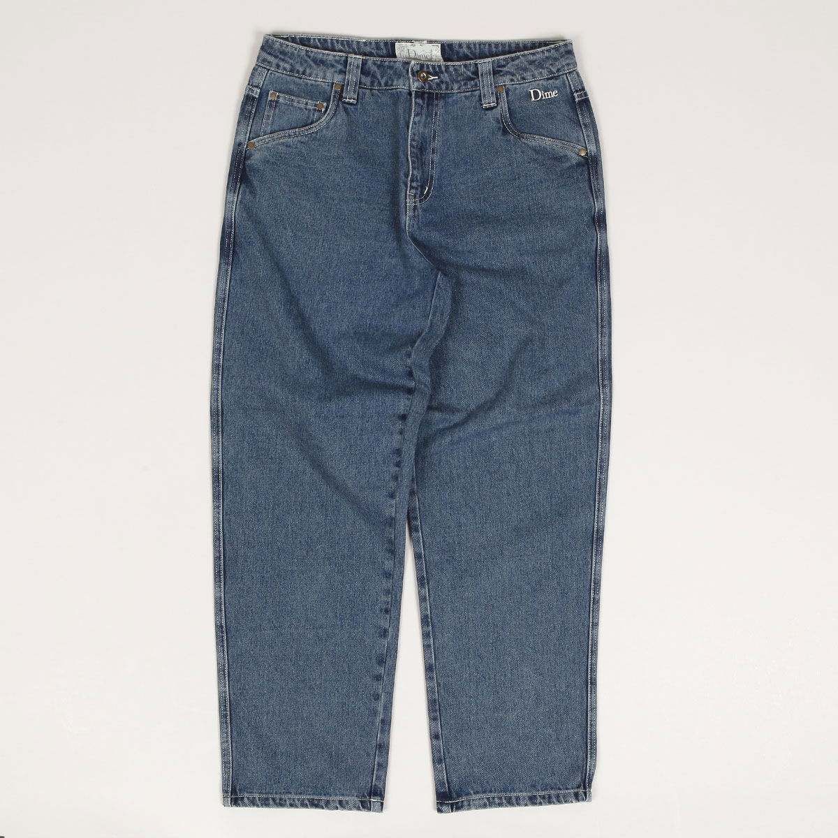 Džínsy Dime Classic Relaxed Denim Pants Navy | dimeho2340sto, 1