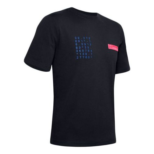 Tričko Under Armour Graphic Print Sports Short Sleeve T-Shirt Čierna | 1359714-001