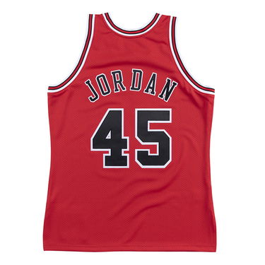 Dres Mitchell & Ness NBA Chicago Bulls Michael Jordan 1994-95 Authentic Jersey Červená | AJY4LG19008-CBUSCAR94MJO, 1
