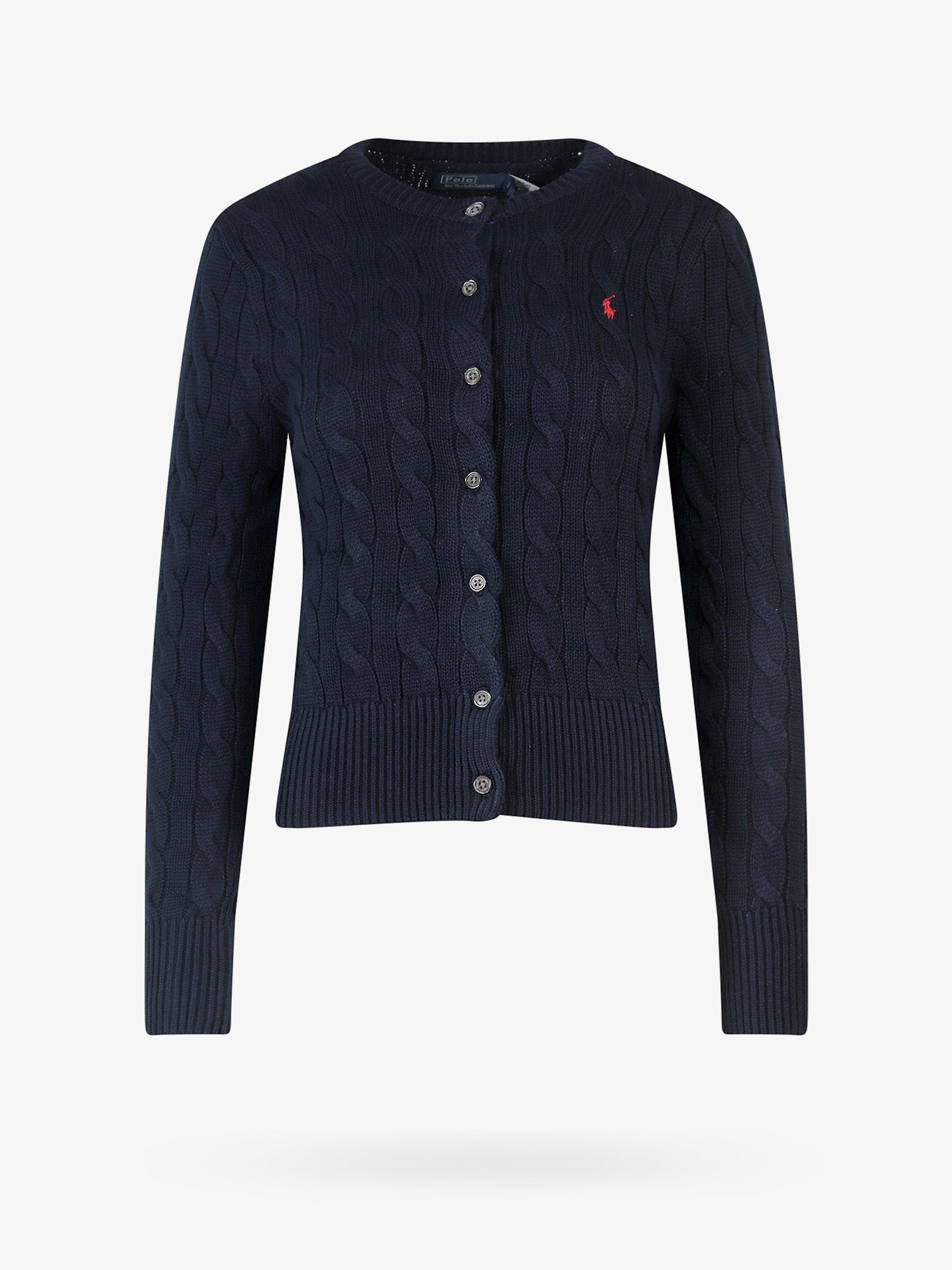 Sveter Polo by Ralph Lauren Cable Knit Cardigan by Polo Ralph Lauren Navy | 211891643002, 0