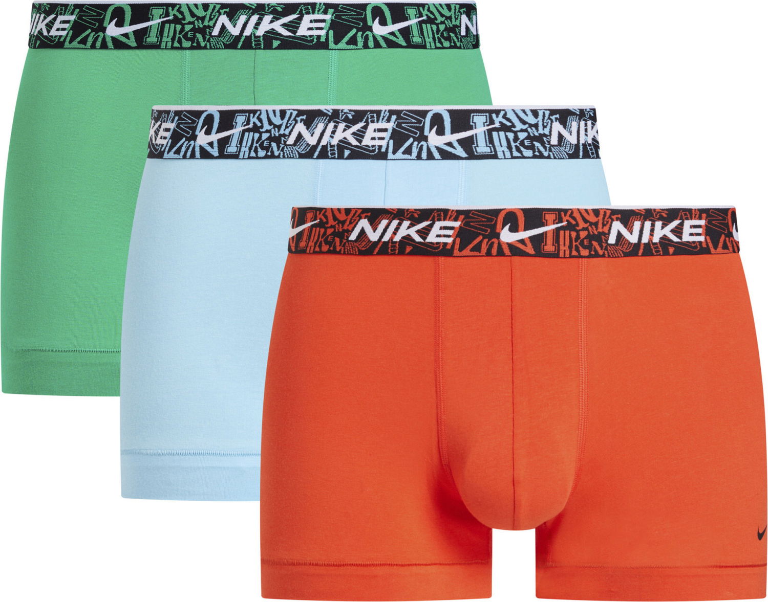 Spodná bielizeň a ponožky Nike TRUNK 3PK, 0PJ Rôznofarebný | ke1008-0pj, 0