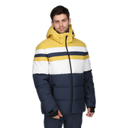 Hooded Color Block Padded Ski Jacket LEON