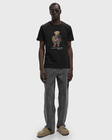Tričko Polo by Ralph Lauren T-Shirt Custom Slim Fit Polo Bear Čierna | 710P00094001, 1