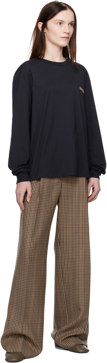 Tričko A.P.C. Long Sleeve Adresse T-Shirt Navy | COHBM-M26438, 3
