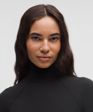 Sveter lululemon Wool-Blend Turtleneck Base Layer Čierna | prod20001527, 3