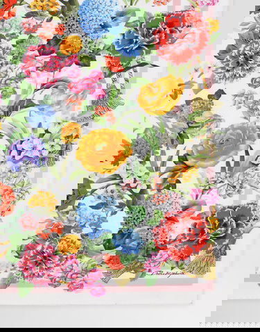 Šál Dolce & Gabbana Dolce & Gabbana Floral-Print Silk Twill Square Scarf Rôznofarebný | FN092RGDCV8HD5KU, 1