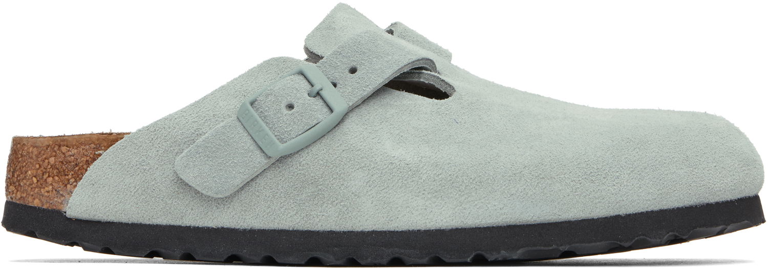 Oblečenie Birkenstock Birkenstock Boston Soft Footbed Slip-on Loafers Šedá | 1029801, 0