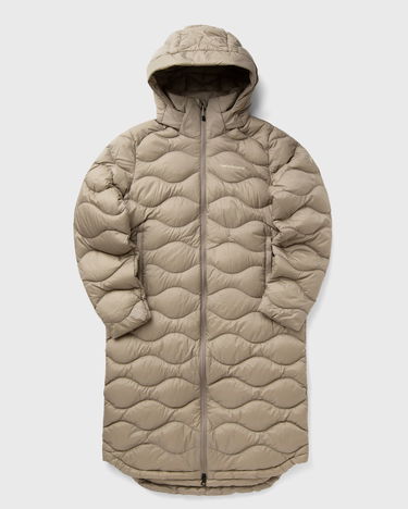 Prešívaná bunda Peak Performance HeliuDown Wavy Quilted Hooded Puffer Coat Béžová | G79850020, 1