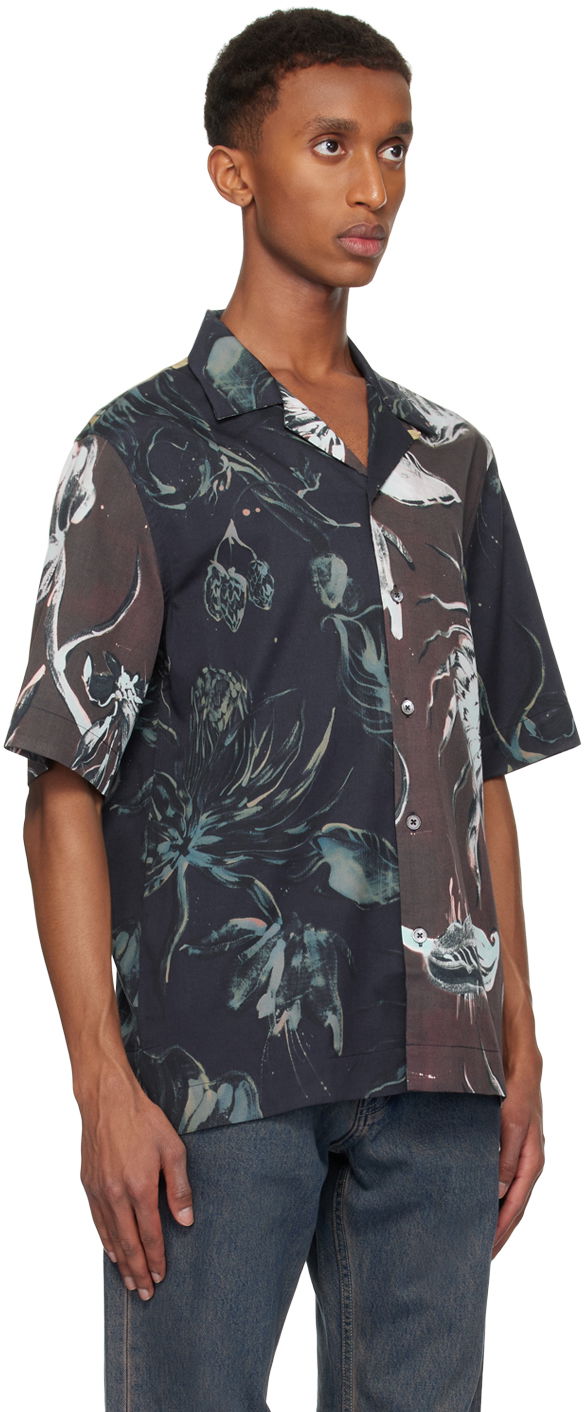 Košeľa Paul Smith Paul Smith Mixed Panel Thistleberry Print Shirt Rôznofarebný | M1R-905UM-N02517-47, 1