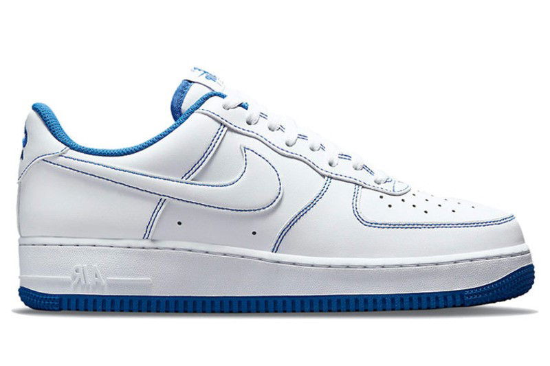 Tenisky a topánky Nike Air Force 1 "07 "Contrast Stitch - White Game Royal" Biela | CV1724-101, 0