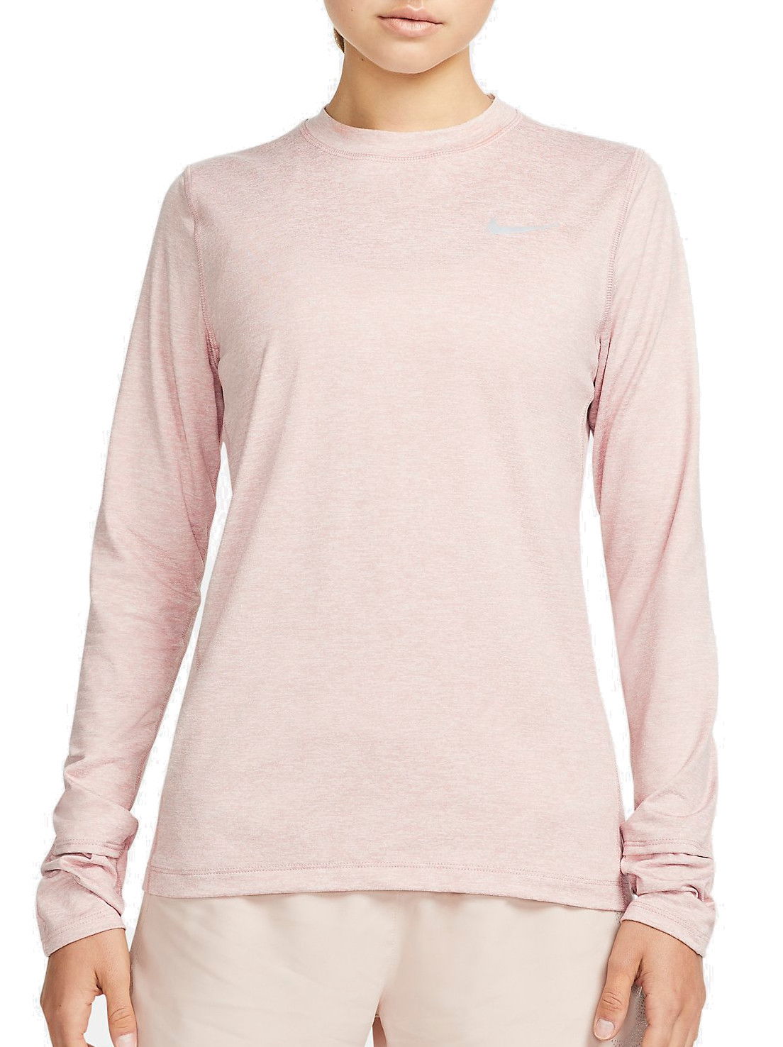 Tričko Nike Nike Element Long Sleeve Running Top Ružová | cu3277-601, 0