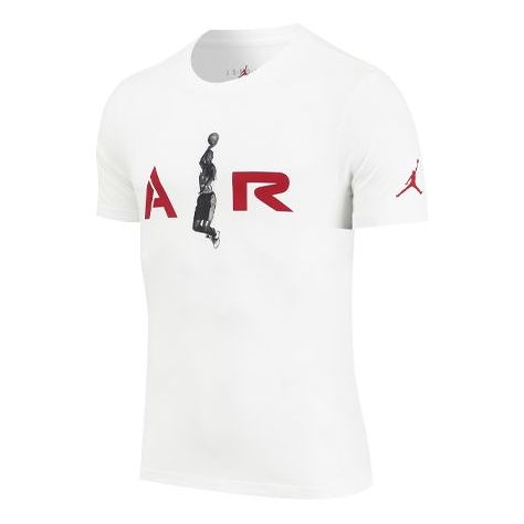 Tričko Jordan Jordan Flying Man Dunk Short Sleeve T-Shirt Biela | CZ2330-100