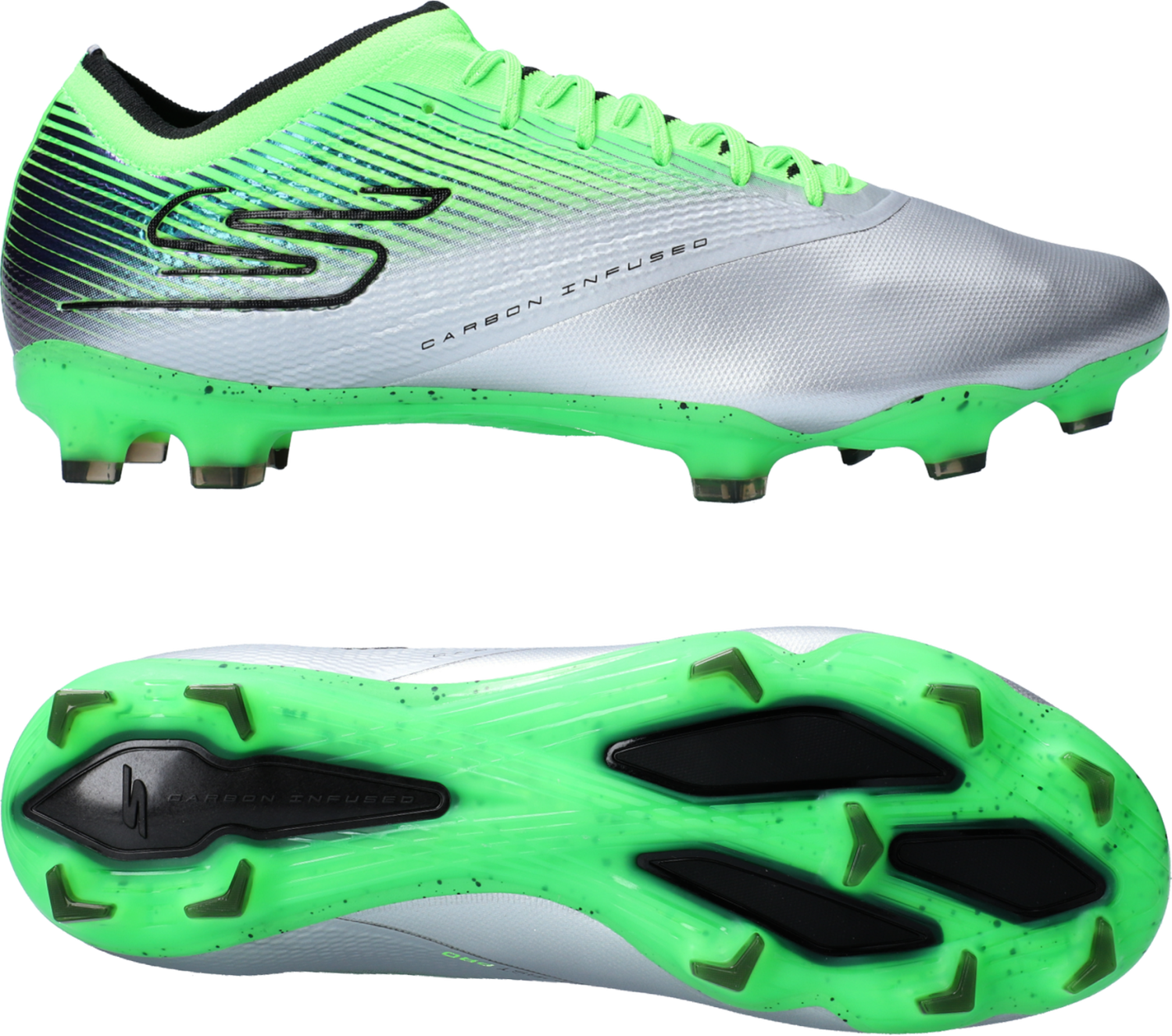 Tenisky a topánky Skechers Razor FG Zelené | 252001-sllm, 1